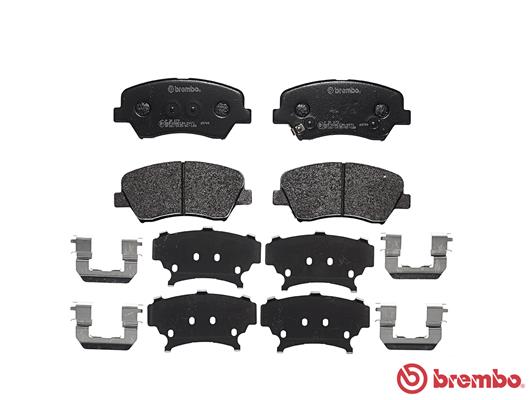A.B.S. P 30 073 BREMBO Bremsbelagsatz, Scheibenbremse